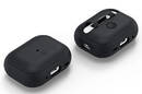 Spigen Silicone Fit Strap -  Etui do Apple AirPods Pro 1 / 2 (Czarny) - zdjęcie 6