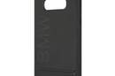 BMW Signature Logo Imprint Case - Skórzane etui Samsung Galaxy S10e  z wytłaczanym logo BMW (czarny) - zdjęcie 3