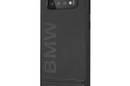 BMW Signature Logo Imprint Case - Skórzane etui Samsung Galaxy S10 z wytłaczanym logo BMW (czarny) - zdjęcie 2