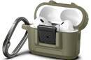 Spigen Lock Fit - Pancerne etui do Apple AirPods Pro 1 / 2 (Vintage Khaki) - zdjęcie 1