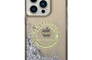 Karl Lagerfeld Liquid Glitter Round RSG Logo Case - Etui iPhone 14 Pro Max (czarny) - zdjęcie 3