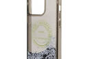 Karl Lagerfeld Liquid Glitter Round RSG Logo Case - Etui iPhone 14 Pro Max (czarny) - zdjęcie 6