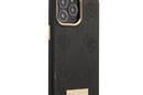 Guess Peony Logo Plate MagSafe - Etui iPhone 13 Pro (czarny) - zdjęcie 4