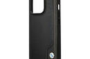 BMW Leather Blue Dots - Etui iPhone 14 Pro (czarny) - zdjęcie 6