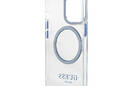 Guess Metal Outline Magsafe - Etui iPhone 13 Pro (przezroczysty / niebieski) - zdjęcie 7