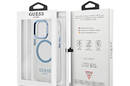 Guess Metal Outline Magsafe - Etui iPhone 13 Pro (przezroczysty / niebieski) - zdjęcie 8