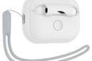Spigen Silicone Fit Strap -  Etui do Apple AirPods Pro 1 / 2 (Bia - zdjęcie 4
