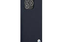 BMW Silicone Signature Logo - Etui iPhone 13 Pro Max (granatowy) - zdjęcie 4