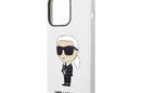 Karl Lagerfeld Silicone NFT Ikonik - Etui iPhone 14 Pro Max (bia - zdjęcie 6