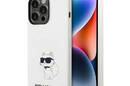Karl Lagerfeld Silicone NFT Choupette - Etui iPhone 14 Pro (bia - zdjęcie 1