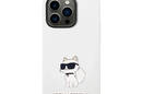 Karl Lagerfeld Silicone NFT Choupette - Etui iPhone 14 Pro (bia - zdjęcie 3