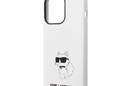 Karl Lagerfeld Silicone NFT Choupette - Etui iPhone 14 Pro (bia - zdjęcie 6