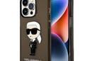 Karl Lagerfeld IML NFT Ikonik - Etui iPhone 14 Pro Max (czarny) - zdjęcie 1