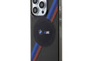 BMW Tricolor Stripes MagSafe - Etui iPhone 14 Pro Max (Szary) - zdjęcie 2