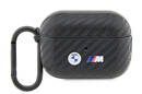 BMW Carbon Double Metal Logo - Etui AirPods Pro 2 (Czarny) - zdjęcie 1