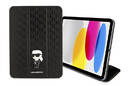 Karl Lagerfeld Folio Magnet Allover Saffiano Monogram NFT Ikonik - Etui iPad 10.9