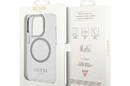 Guess Metal Outline MagSafe - Etui iPhone 14 Pro Max (przezroczysty / srebrny) - zdjęcie 8