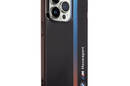 BMW Tricolor Stripe - Etui iPhone 14 Pro (Czarny) - zdjęcie 4
