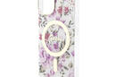 Guess Flower MagSafe - Etui iPhone 14 Plus (Przezroczysty) - zdjęcie 6