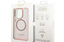 Guess Gold Outline Translucent MagSafe - Etui iPhone 14 Pro (r - zdjęcie 8