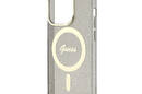 Guess Glitter Gold MagSafe - Etui iPhone 14 Pro (Czarny) - zdjęcie 6