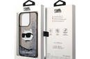 Karl Lagerfeld Liquid Glitter NFT Choupette Head - Etui iPhone 14 Pro Max (czarny) - zdjęcie 8