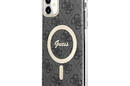 Guess 4G MagSafe - Etui iPhone 11 (Czarny) - zdjęcie 1