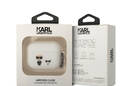 Karl Lagerfeld Silicone Karl & Choupette - Etui AirPods Pro (bia - zdjęcie 3