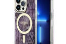 Guess Leopard MagSafe - Etui iPhone 14 Pro (R - zdjęcie 1