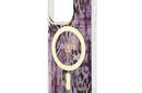 Guess Leopard MagSafe - Etui iPhone 14 Pro (R - zdjęcie 6