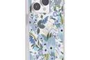 Rifle Paper Clear - Etui iPhone 14 Pro (Garden Party Blue) - zdjęcie 2