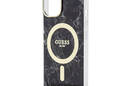 Guess Marble MagSafe - Etui iPhone 14 (Czarny) - zdjęcie 6