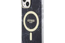 Guess Marble MagSafe - Etui iPhone 14 (Czarny) - zdjęcie 2