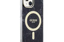 Guess Marble MagSafe - Etui iPhone 14 (Czarny) - zdjęcie 4