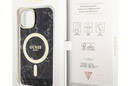 Guess Marble MagSafe - Etui iPhone 14 (Czarny) - zdjęcie 8