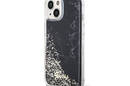 Guess Liquid Glitter Marble - Etui iPhone 14 (Czarny) - zdjęcie 2