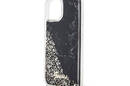 Guess Liquid Glitter Marble - Etui iPhone 14 (Czarny) - zdjęcie 6
