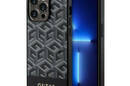 Guess GCube Stripes MagSafe - Etui iPhone 14 Pro Max (Czarny) - zdjęcie 1