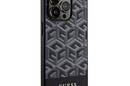 Guess GCube Stripes MagSafe - Etui iPhone 14 Pro Max (Czarny) - zdjęcie 4
