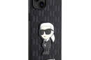 Karl Lagerfeld Saffiano Monogram NFT Ikonik - Etui iPhone 14 Plus (Czarny) - zdjęcie 4