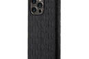 Karl Lagerfeld Booktype Saffiano Monogram - Etui iPhone 14 Pro Max (Czarny) - zdjęcie 2