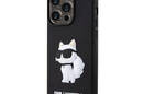 Karl Lagerfeld 3D Rubber NFT Choupette - Etui iPhone 14 Pro (Czarny) - zdjęcie 2