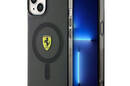 Ferrari Translucent MagSafe - Etui iPhone 14 Plus (Czarny) - zdjęcie 1