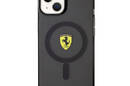 Ferrari Translucent MagSafe - Etui iPhone 14 Plus (Czarny) - zdjęcie 3