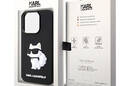 Karl Lagerfeld 3D Rubber NFT Choupette - Etui iPhone 14 Pro (Czarny) - zdjęcie 8
