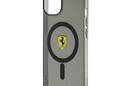 Ferrari Translucent MagSafe - Etui iPhone 14 Plus (Czarny) - zdjęcie 6