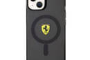 Ferrari Translucent MagSafe - Etui iPhone 14 (Czarny) - zdjęcie 3
