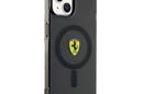 Ferrari Translucent MagSafe - Etui iPhone 14 (Czarny) - zdjęcie 4