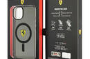 Ferrari Translucent MagSafe - Etui iPhone 14 (Czarny) - zdjęcie 8