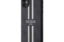Guess 4G Printed Stripes MagSafe - Etui iPhone 11 (Czarny) - zdjęcie 2